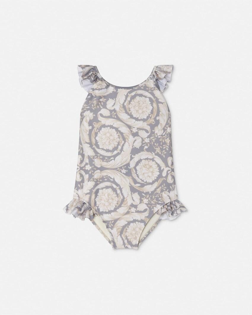 kids printed one-piece swimsuit by VERSACE