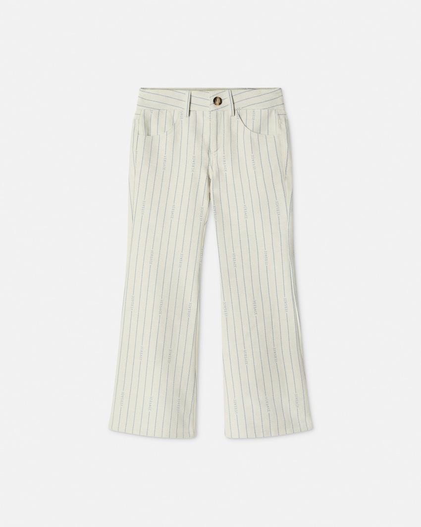 kids printed pants by VERSACE