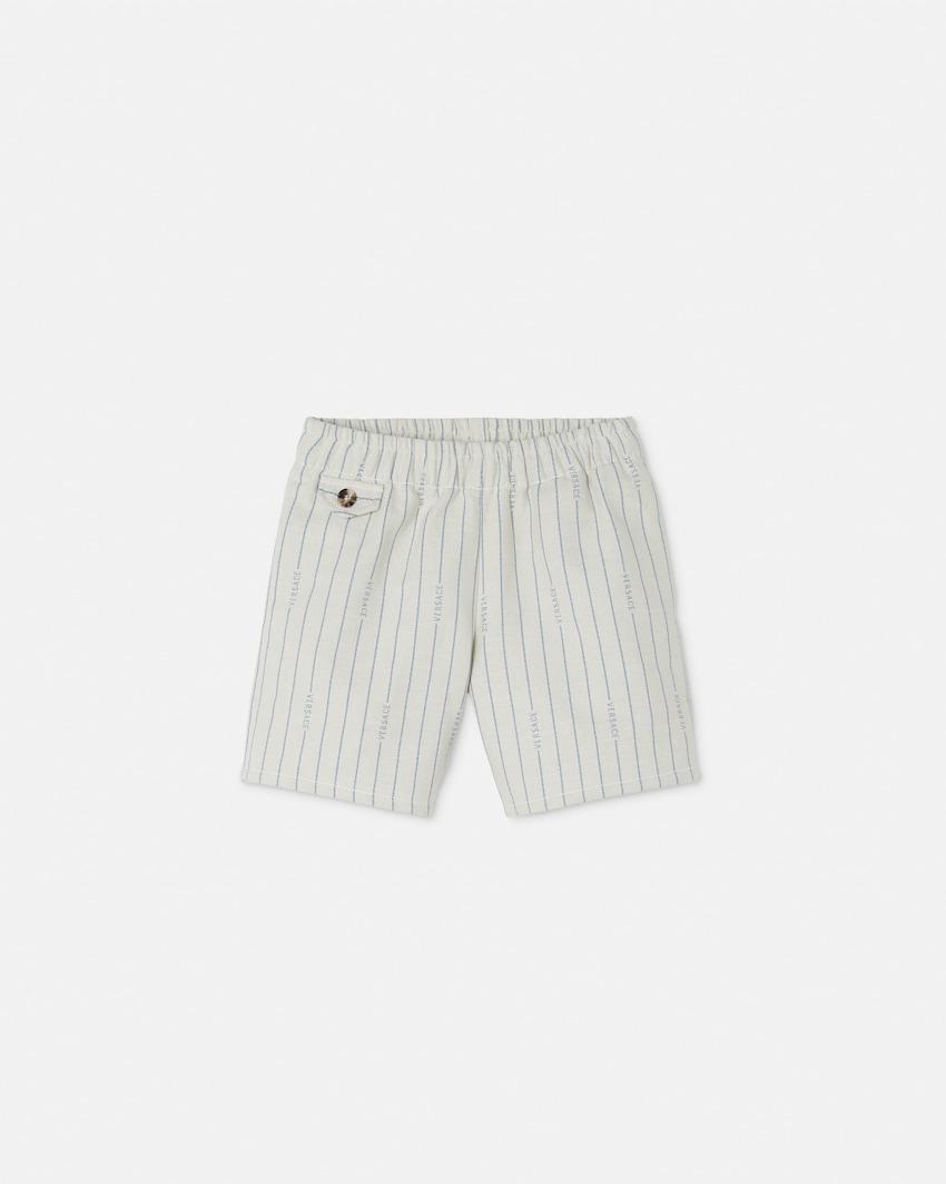 kids printed shorts by VERSACE