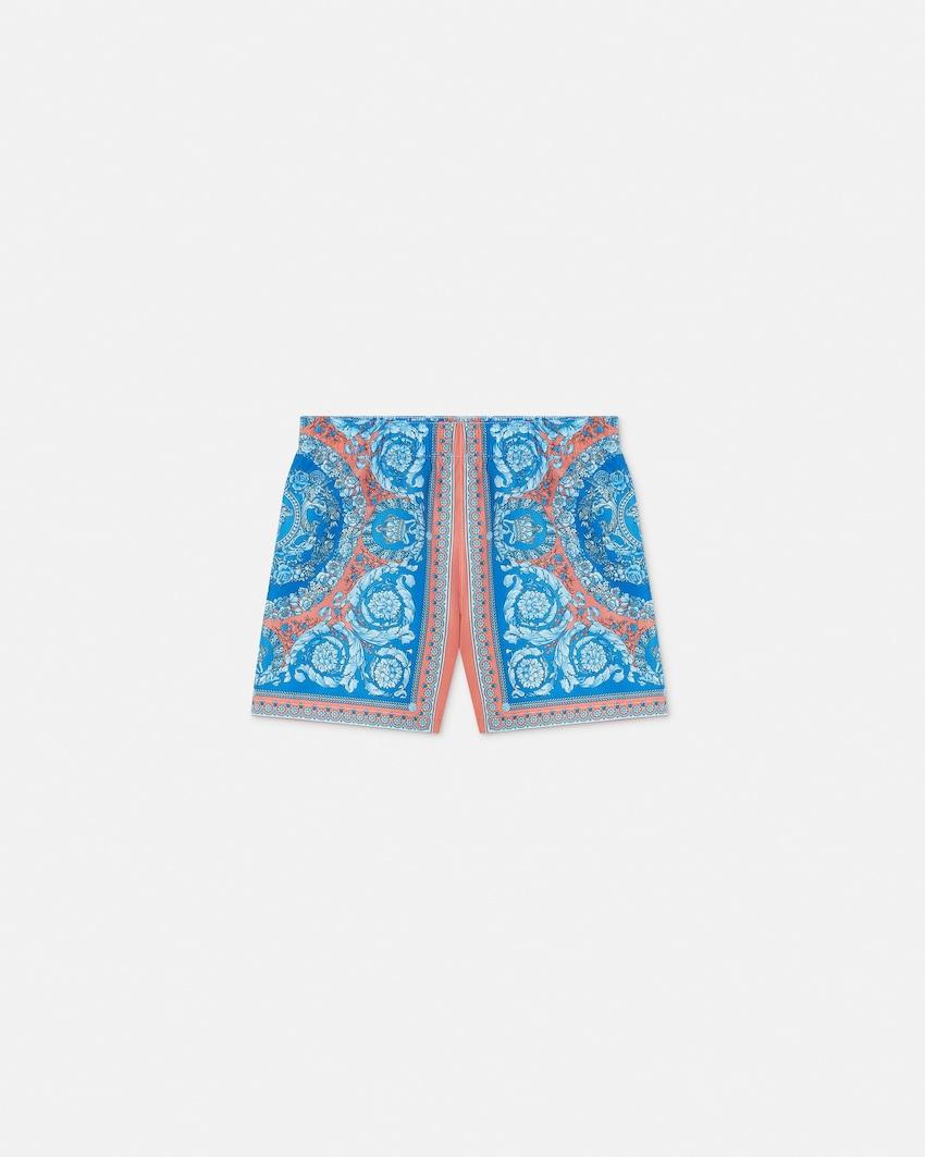 kids printed swim shorts by VERSACE