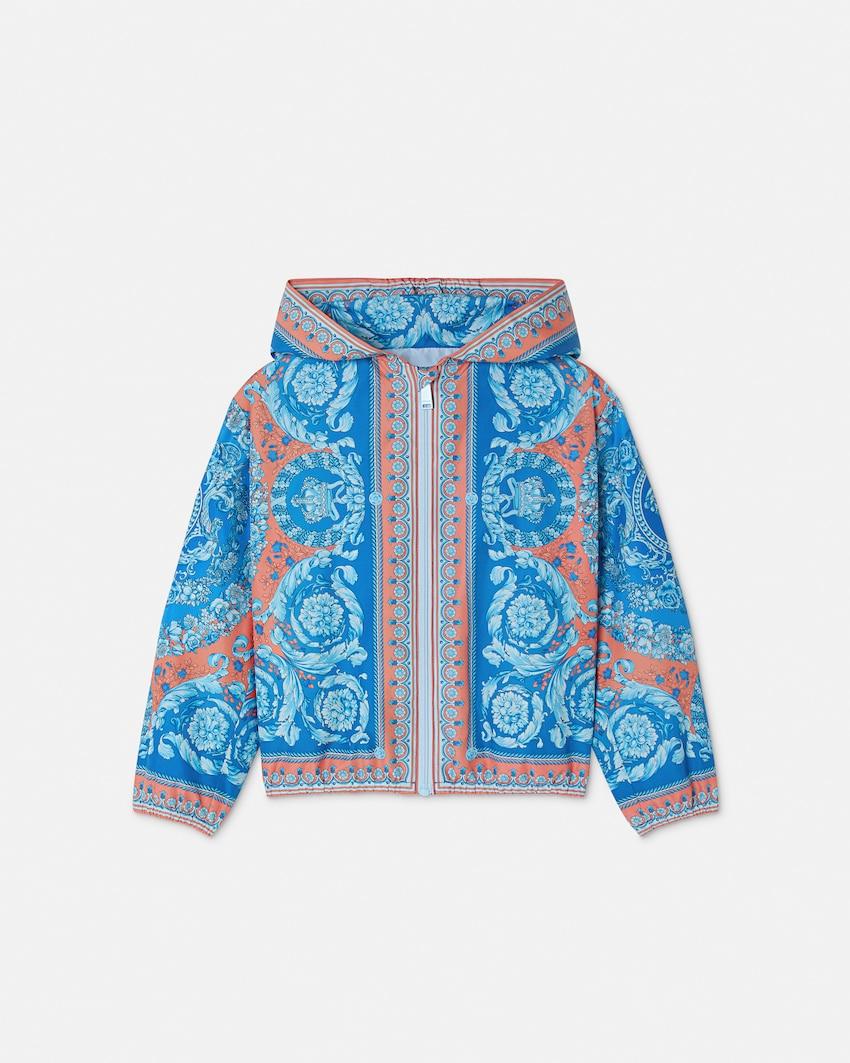 kids printed windbreaker by VERSACE