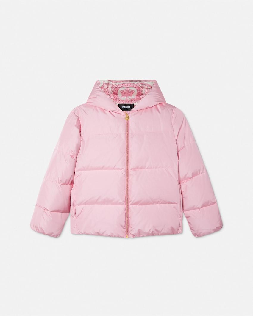 kids puffer jacket by VERSACE