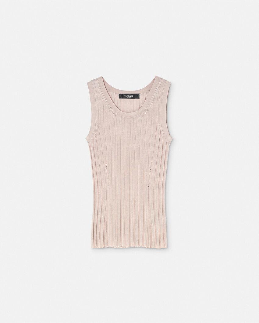knit tank top by VERSACE