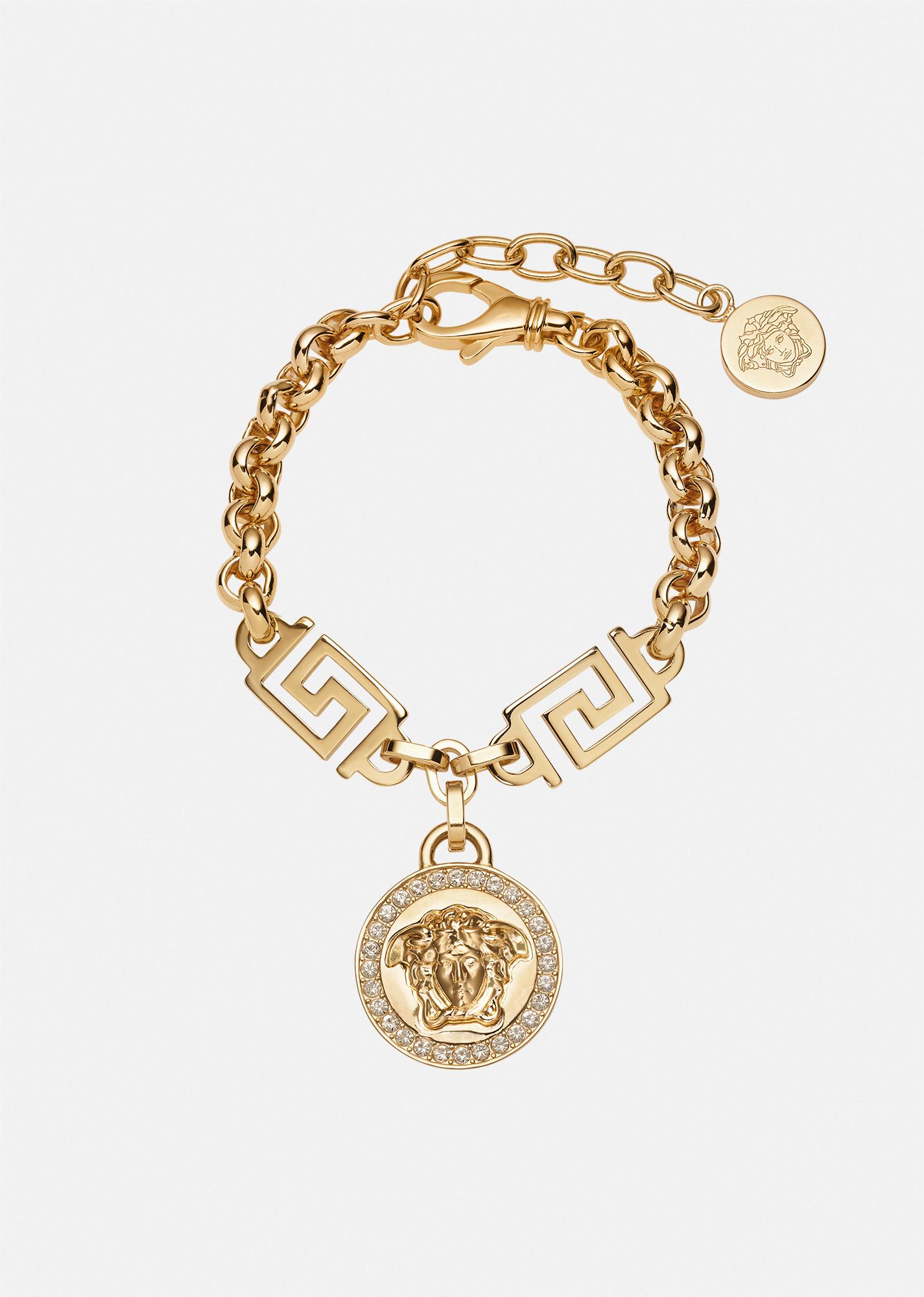 la medusa crystal bracelet by VERSACE