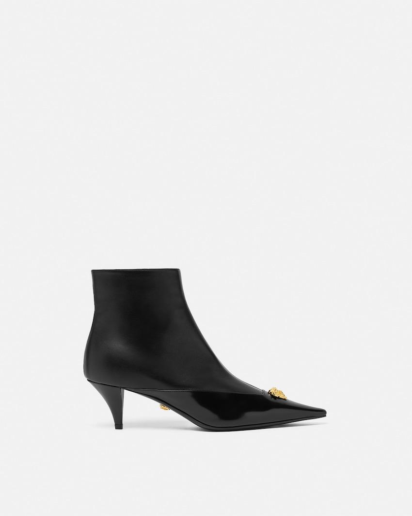 la medusa leather ankle boots 55 mm by VERSACE
