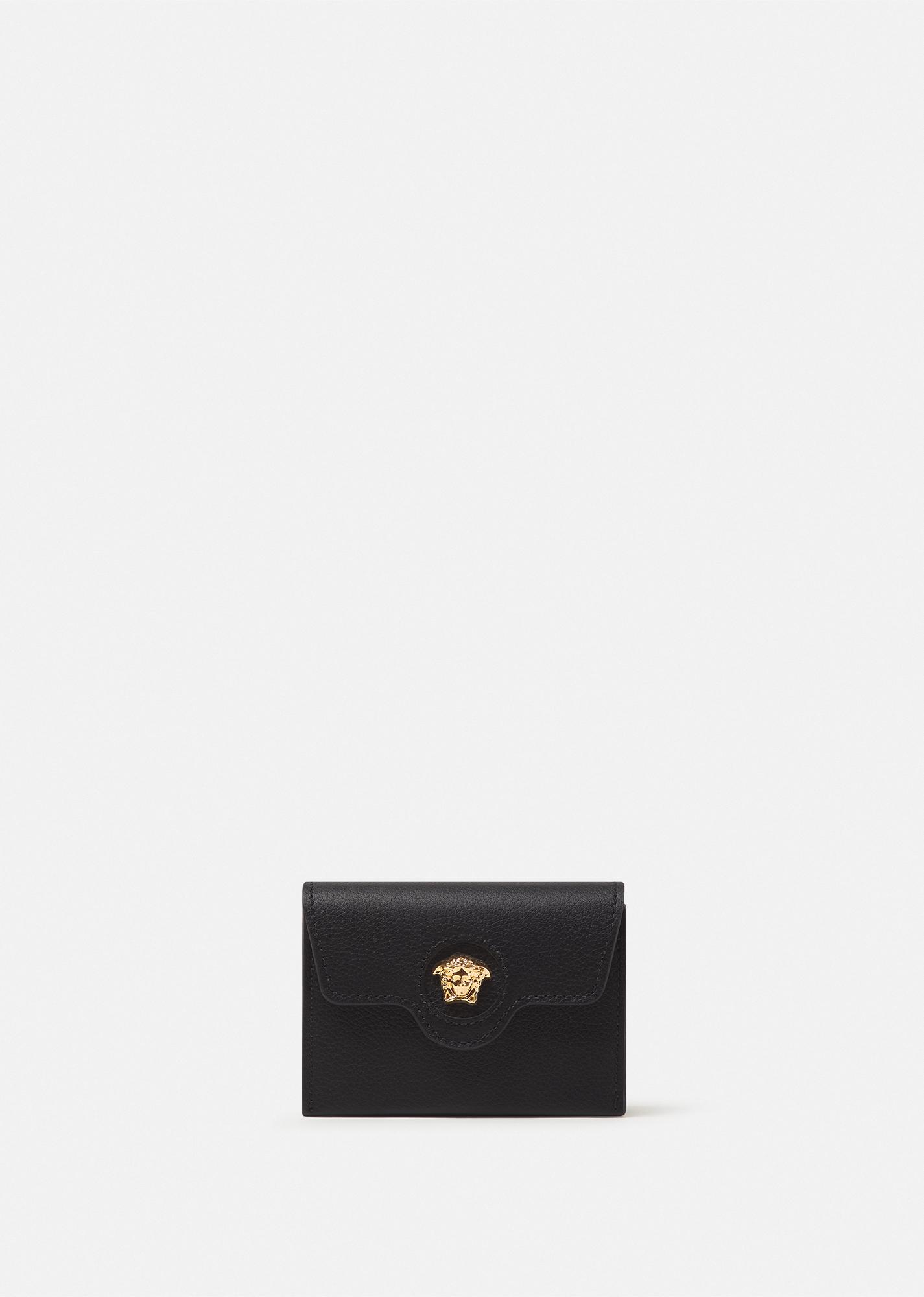 la medusa leather card holder by VERSACE