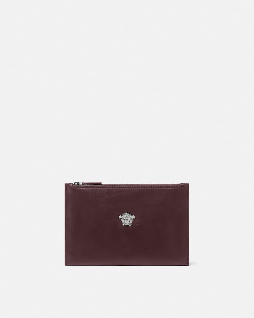 la medusa leather pouch by VERSACE