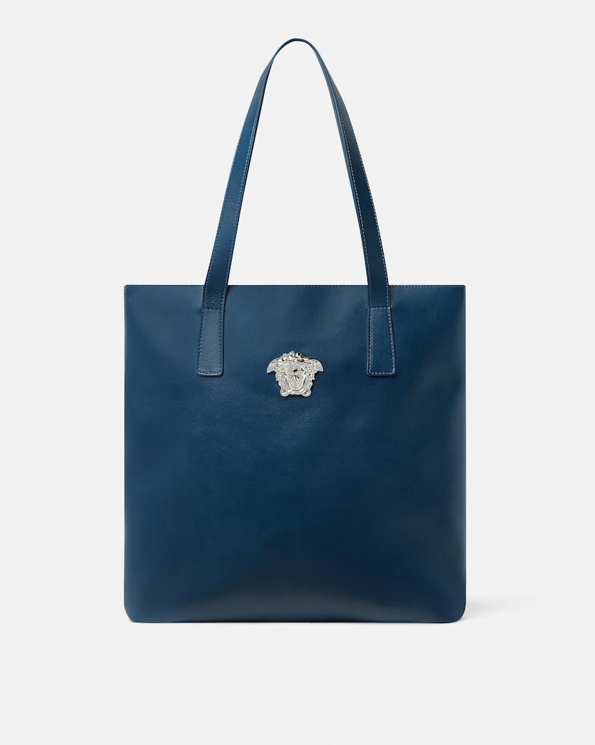 la medusa leather tote by VERSACE