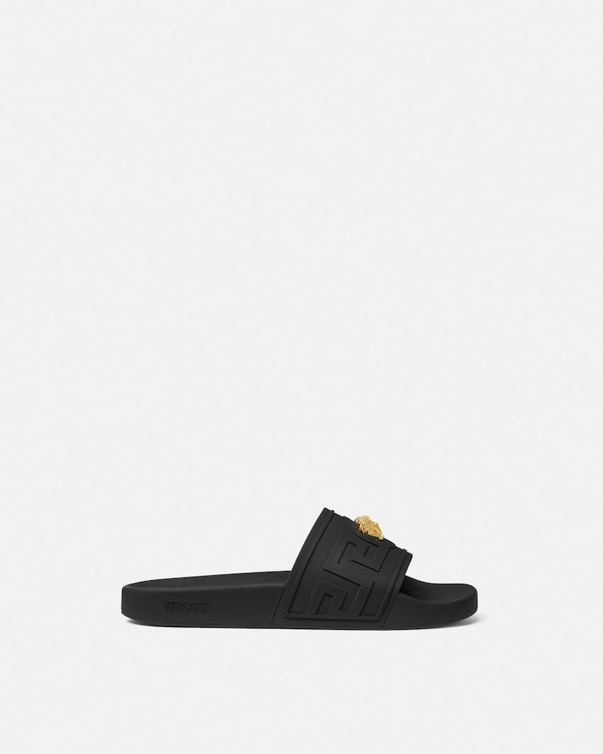 la medusa rubber sliders by VERSACE