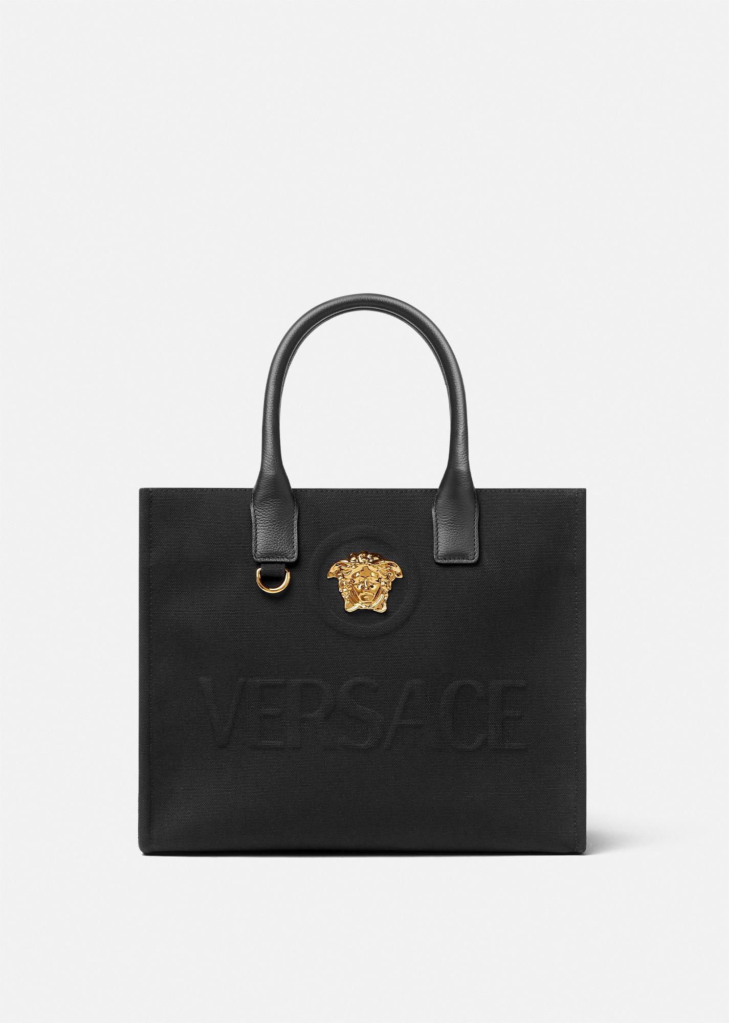 la medusa small canvas tote by VERSACE