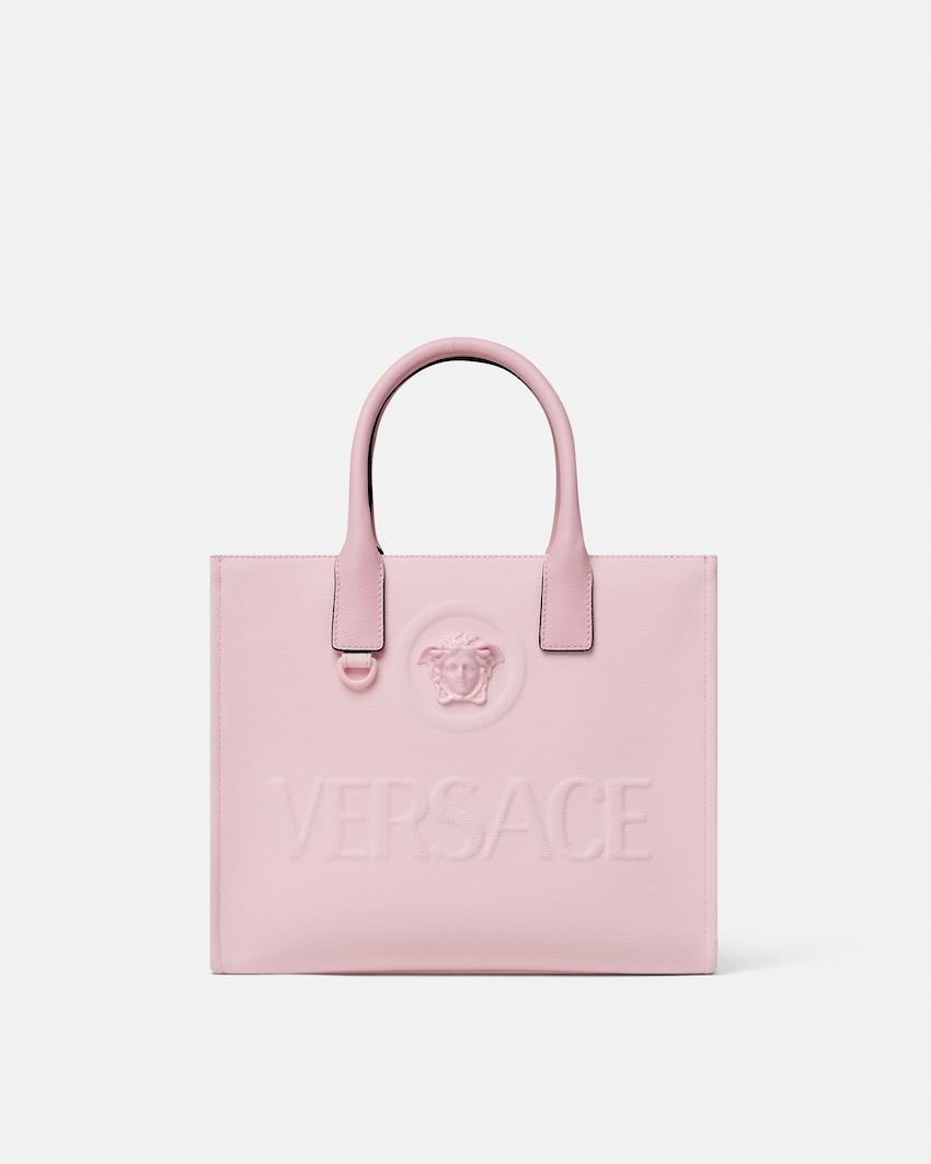 la medusa small canvas tote by VERSACE