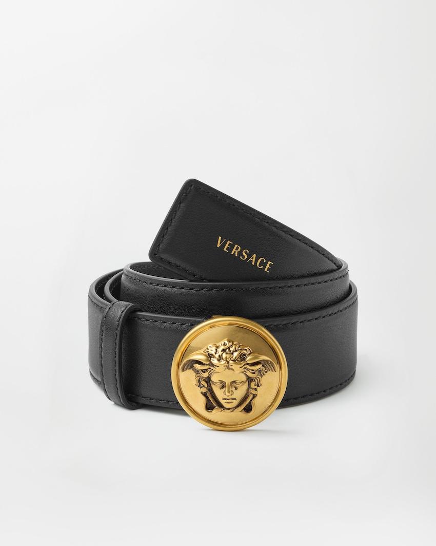 leather belt 3.5 cm by VERSACE