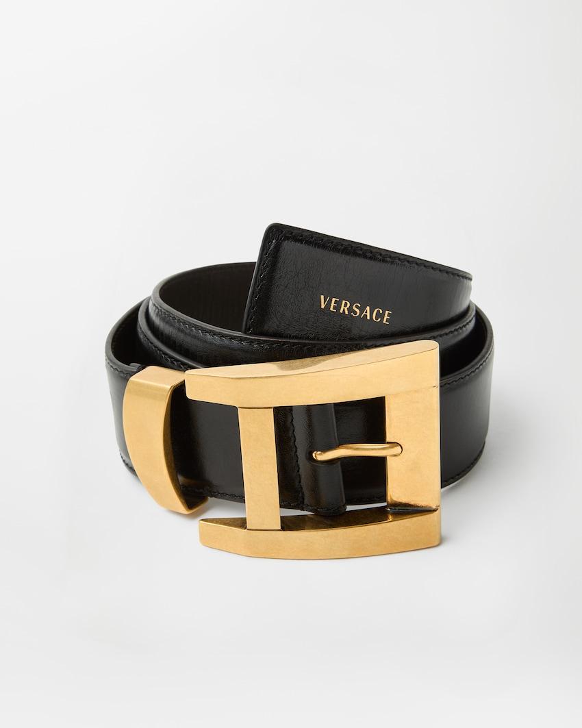 leather belt 4 cm by VERSACE