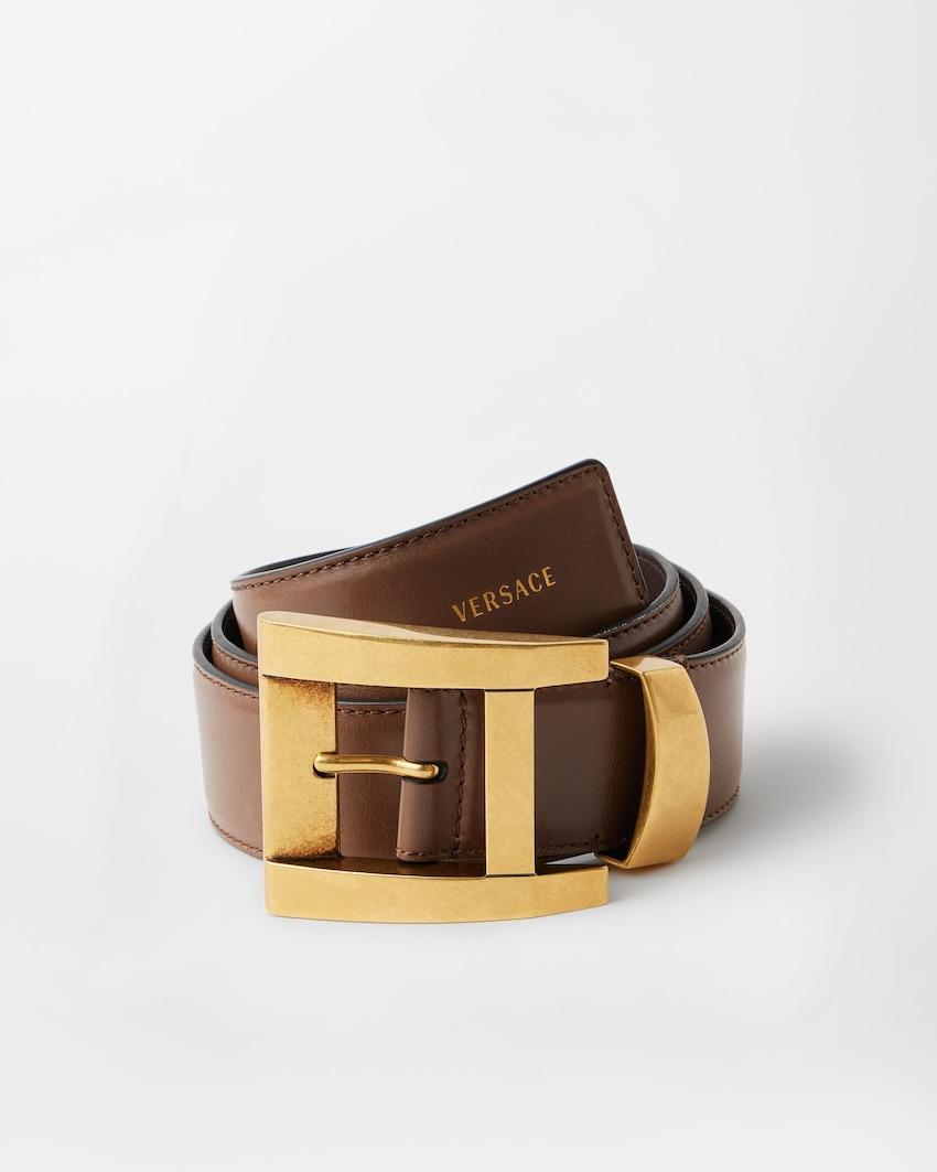 leather belt 4 cm by VERSACE