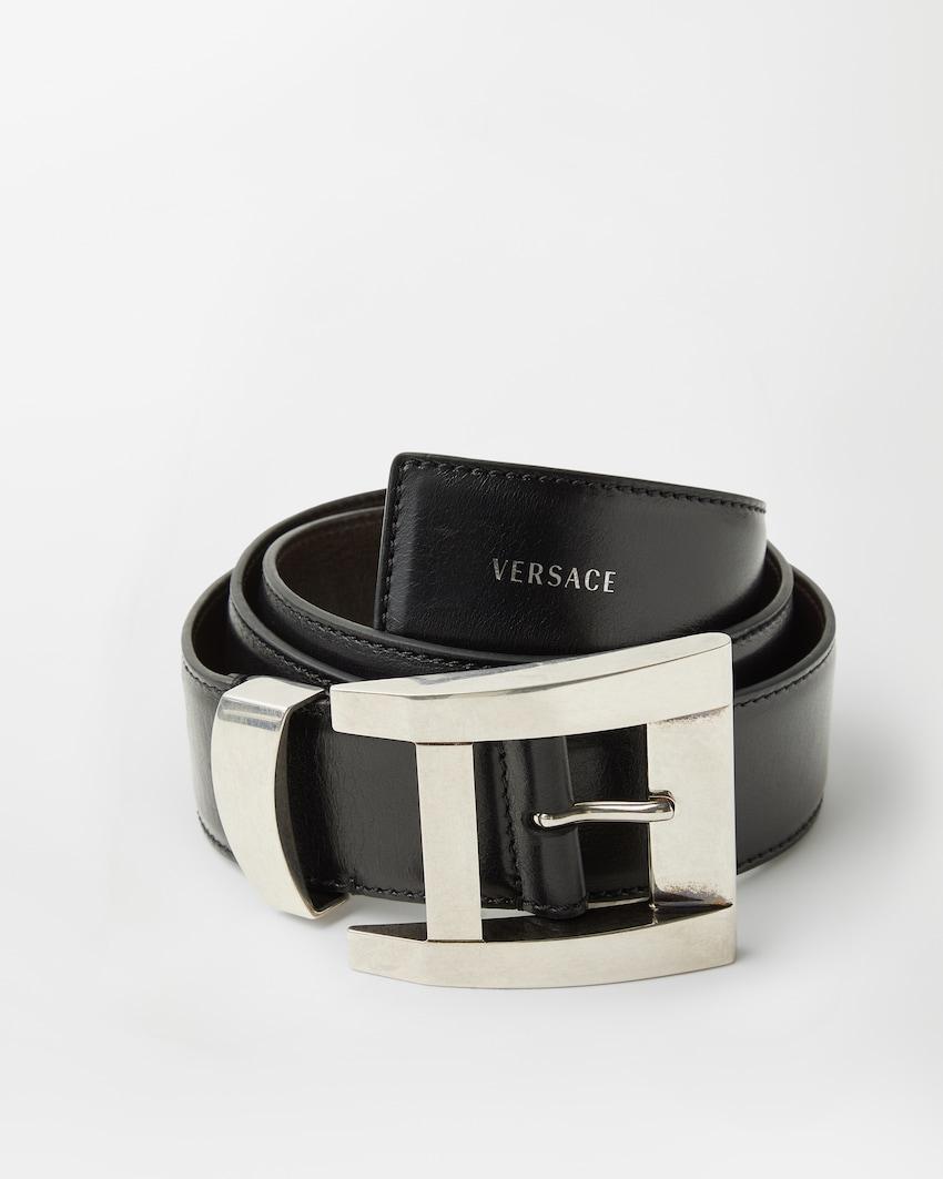 leather belt 4 cm by VERSACE