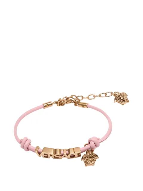 leather bracelet by VERSACE