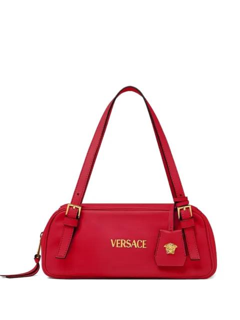 leather shoulder bag by VERSACE