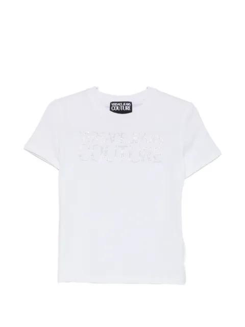 lettered T-shirt by VERSACE