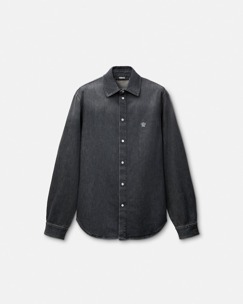 lightweight denim shirt by VERSACE