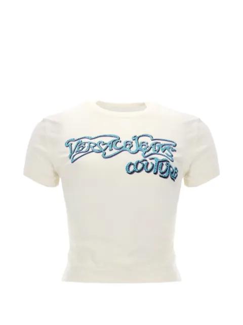 logo T-shirt by VERSACE