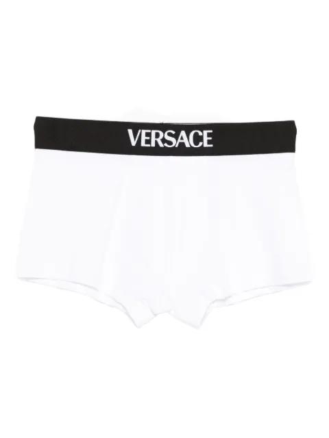 logo-band boxer shorts by VERSACE