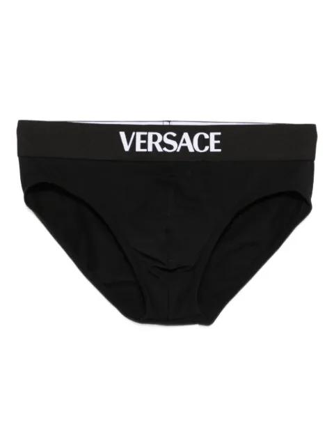 logo-band briefs by VERSACE