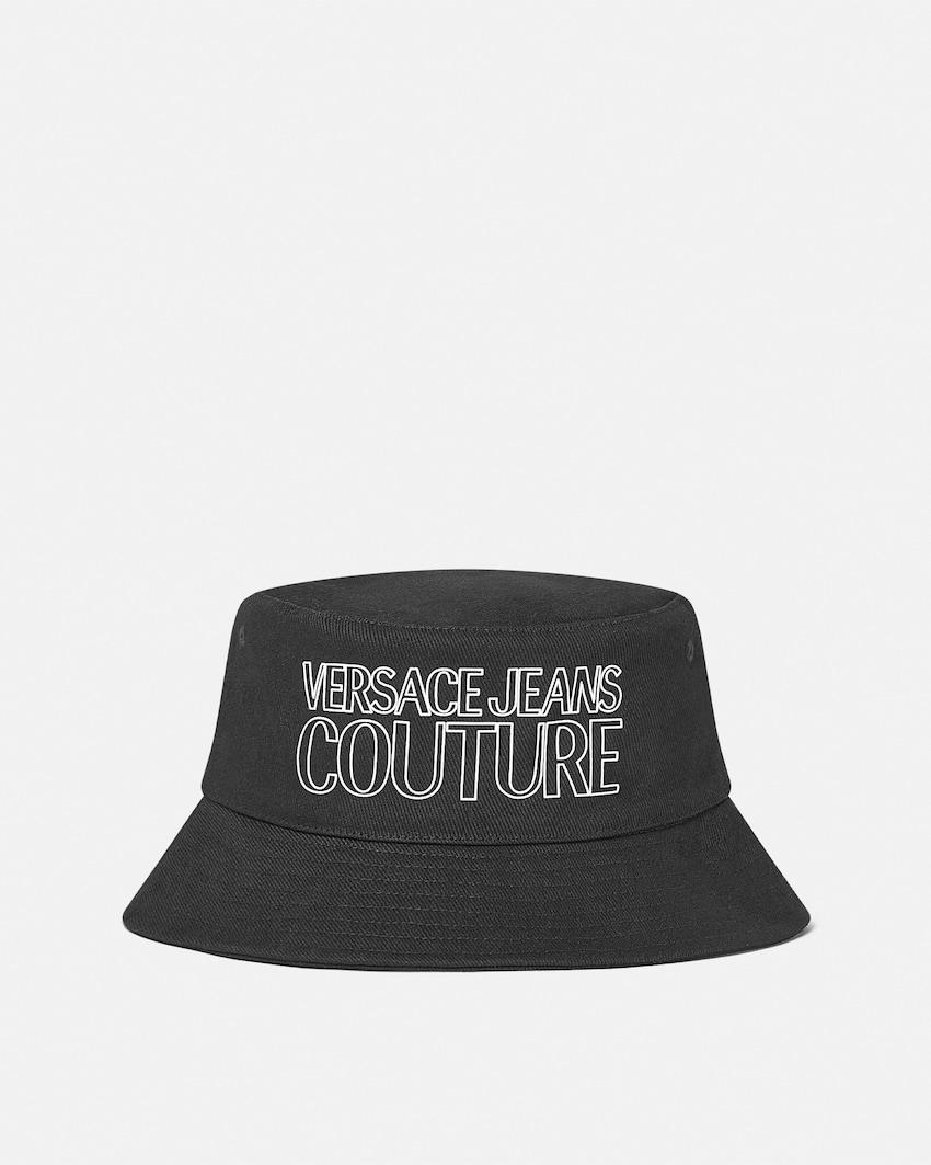 logo bucket hat by VERSACE