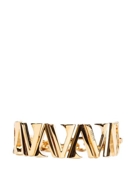 logo chain bracelet by VERSACE