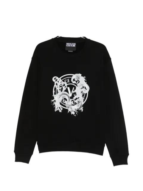 logo crew-neck sweatshirt by VERSACE