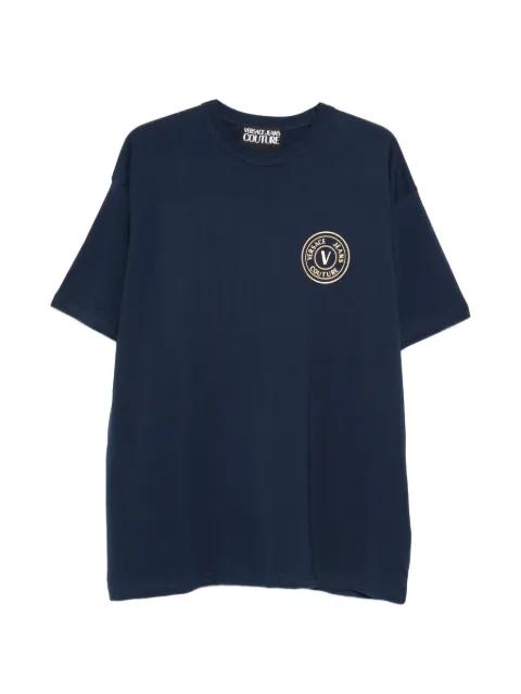 logo-detail T-shirt by VERSACE