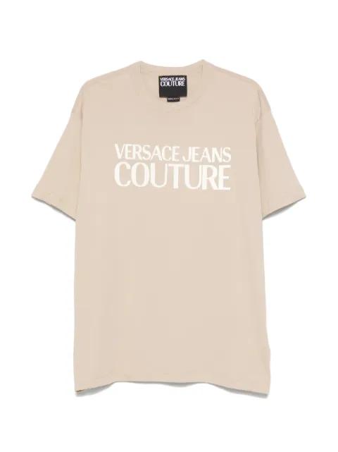 logo-detail T-shirt by VERSACE