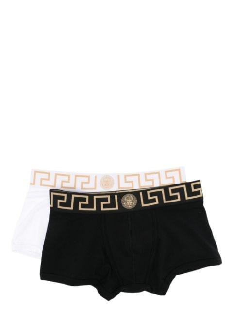 logo-detail boxers (set of two) by VERSACE
