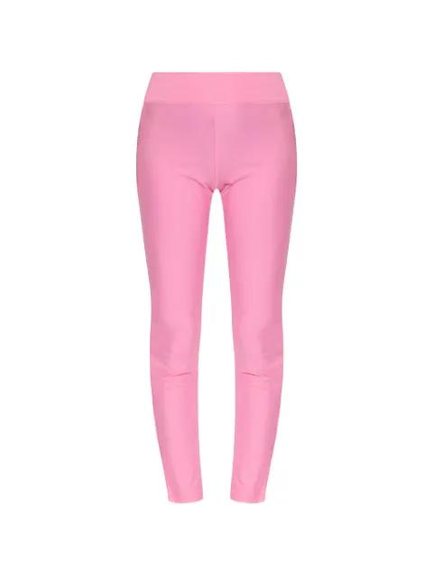 logo-detail leggings by VERSACE