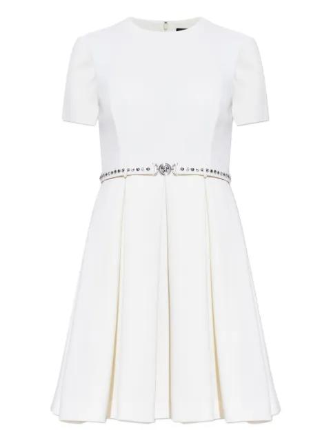 logo-detail mini dress by VERSACE