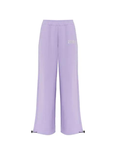 logo drawstring trousers by VERSACE
