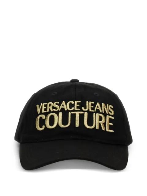 logo-embroidered baseball cap by VERSACE