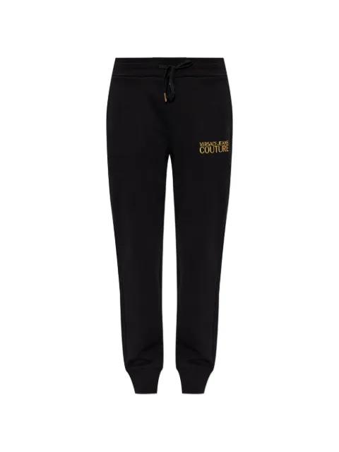 logo-embroidered track pants by VERSACE