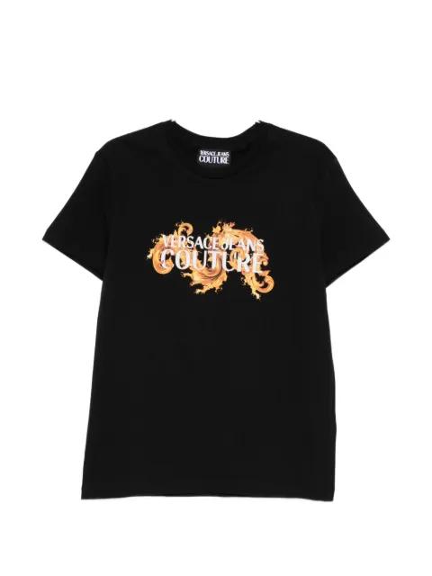 logo-graphic T-shirt by VERSACE