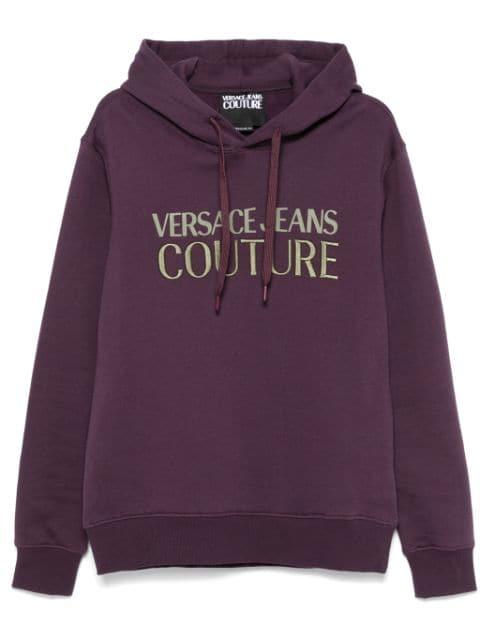 logo hoodie by VERSACE