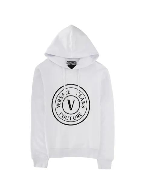 logo hoodie by VERSACE