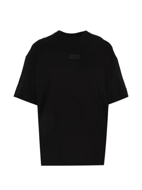 logo-patch T-shirt by VERSACE