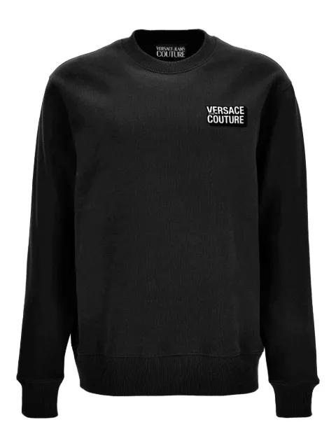 logo-patch sweatshirt by VERSACE