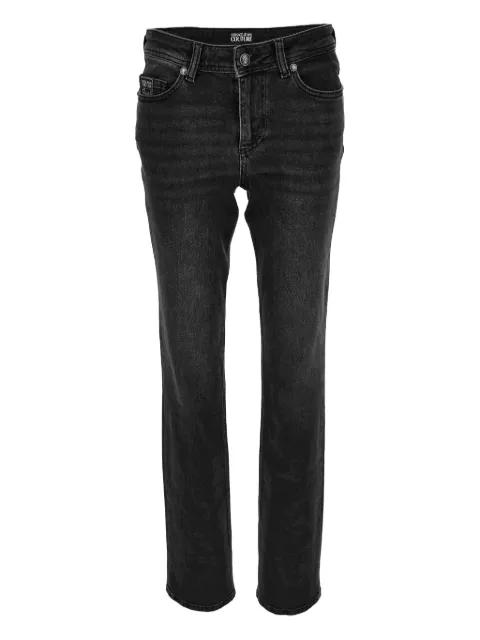 logo-plaque jeans by VERSACE