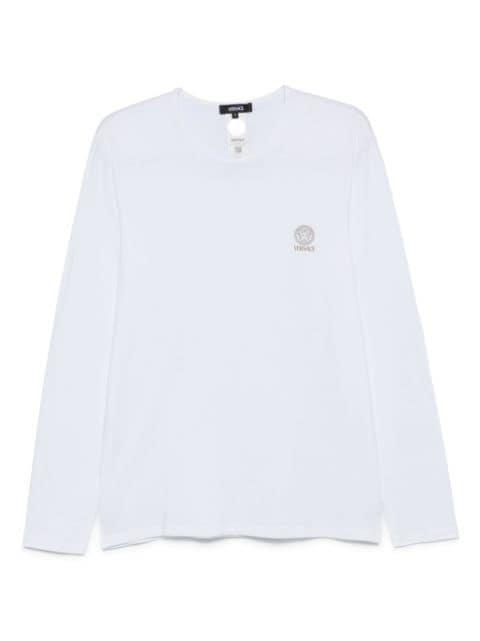 logo-print T-shirt by VERSACE