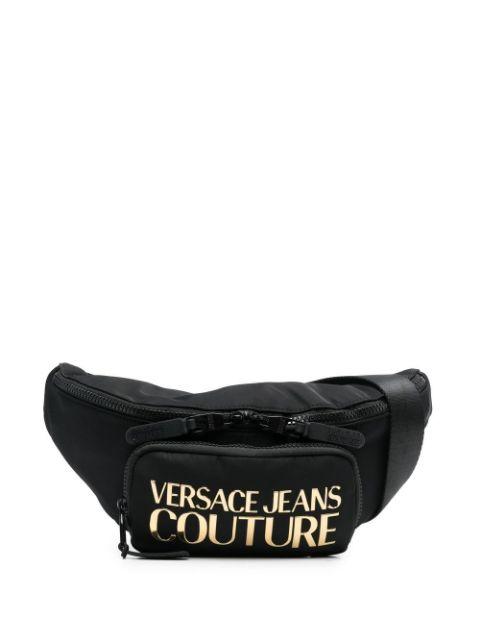 logo-print belt bag by VERSACE