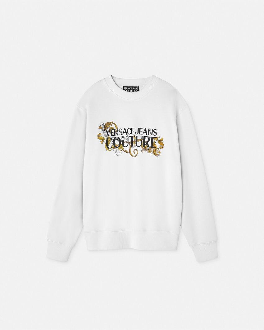 logo regular-fit sweatshirt by VERSACE