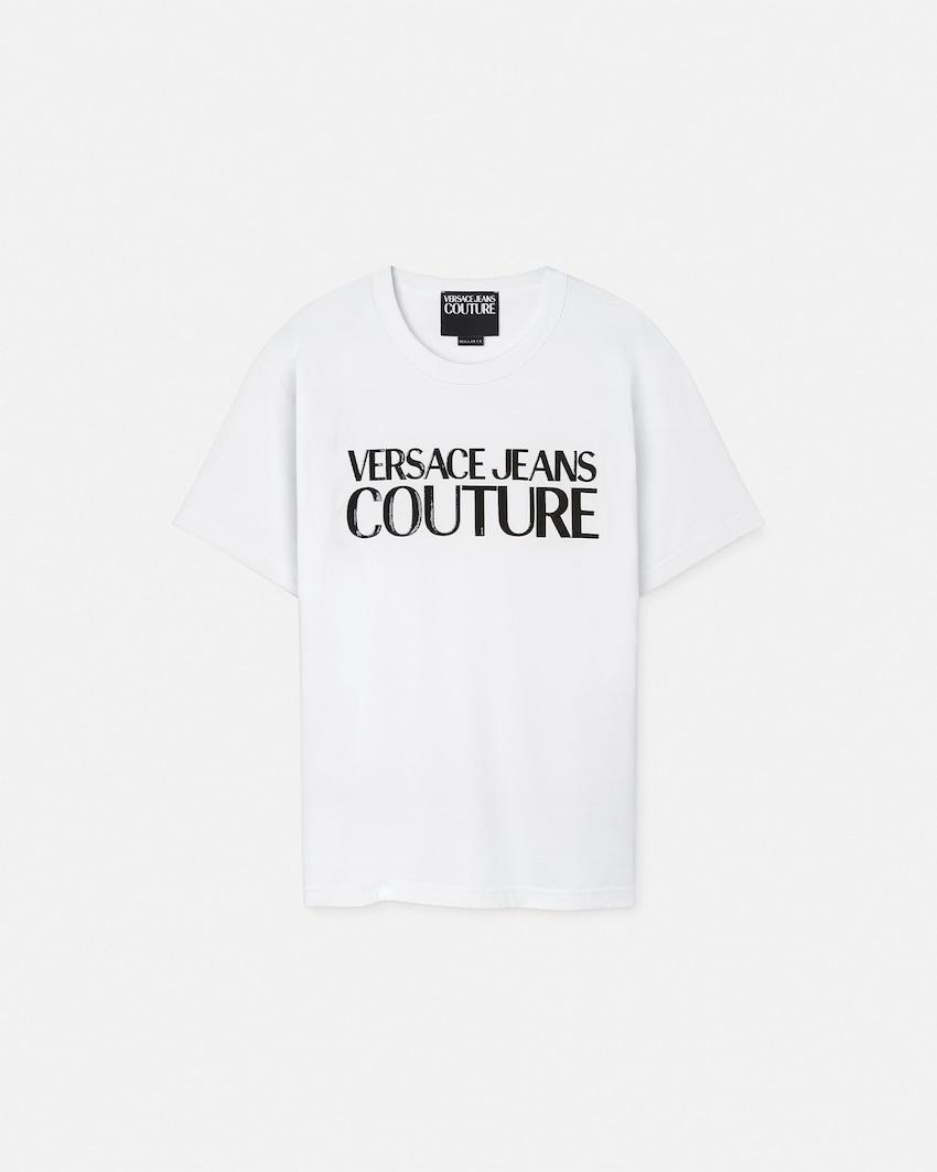 logo regular-fit t-shirt by VERSACE