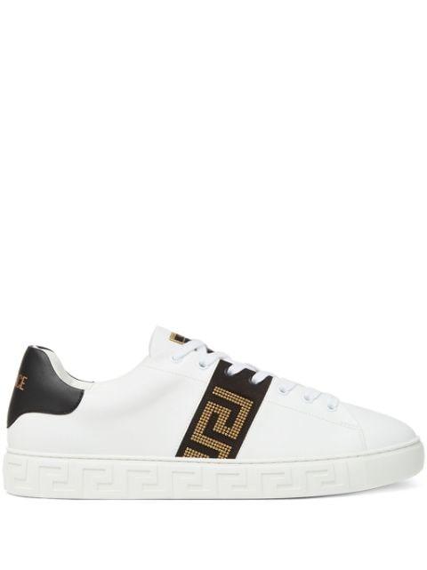 logo sneakers by VERSACE