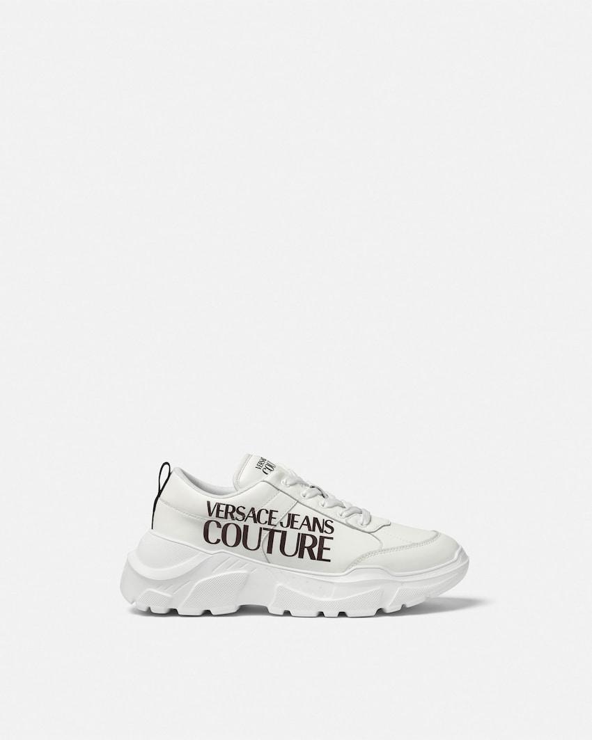 logo speedtrack sneakers by VERSACE
