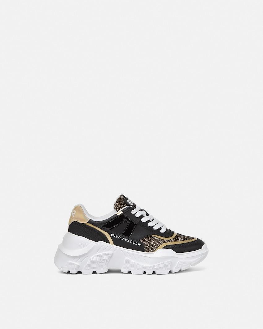 logo speedtrack sneakers by VERSACE